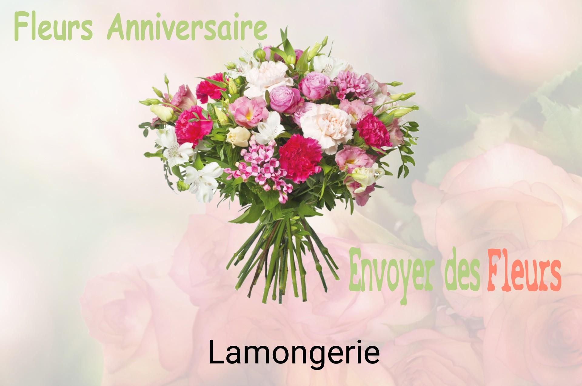 Bouquet de fleurs d’anniversaire livré à Lamongerie